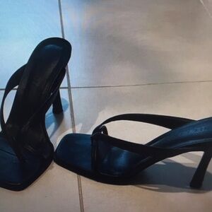 Billini Black Strappy Heels